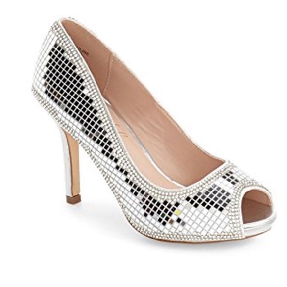 Lauren Lorraine | Shoes | Lauren Lorraine Pauline Peep Toe Mirror ...
